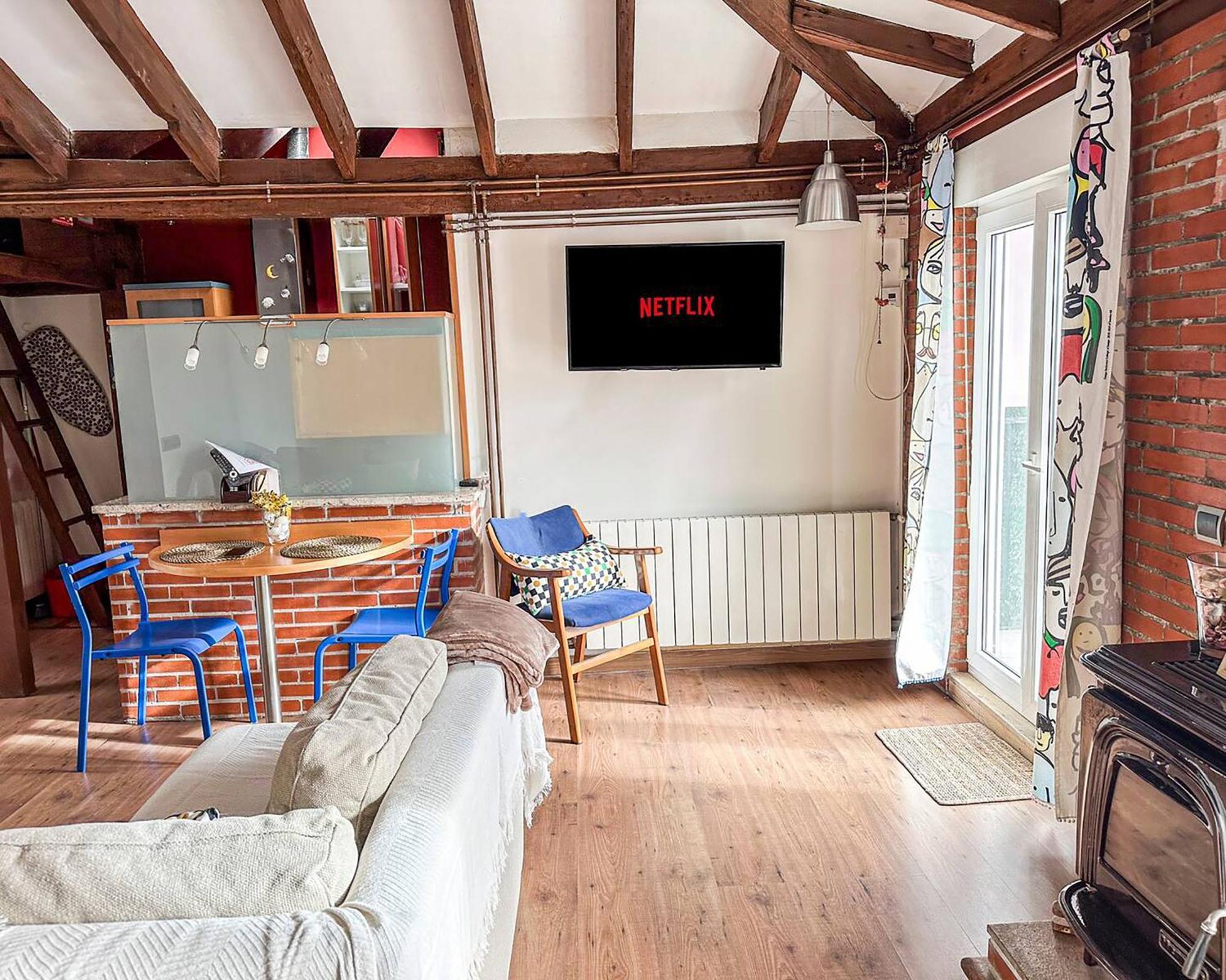 Apartamento Acogedor Loft Con Vistas A La Ciudad Santander Exterior foto